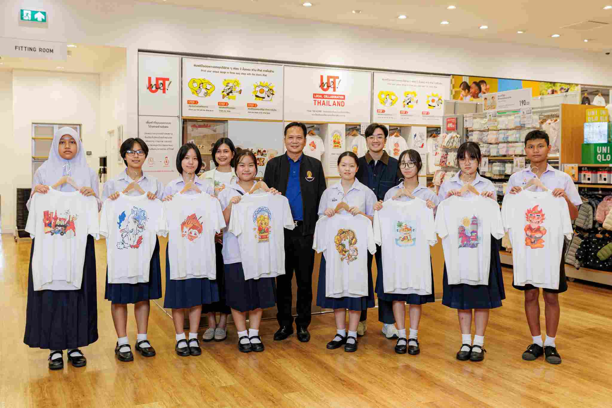 UNIQLO เปิดพื้นที่ให้เยาวชนถ่ายทอดความคิดสร้างสรรค์ลงสู่คอลเลคชัน UTme!